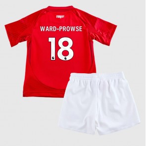 Billiga Nottingham Forest James Ward-Prowse #18 Hemmatröja Barn 2024-25 Kortärmad (+ Korta byxor)